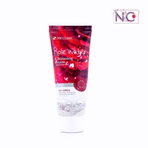 3W Clinic Rose Cleansing Foam (100ml)