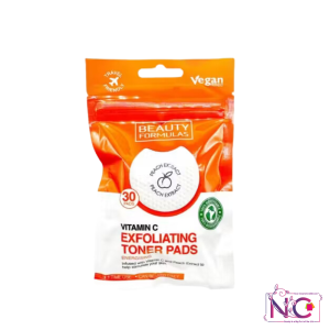 Beauty Formulas Vitamin C Exfoliating Toner Pads - 30 pcs