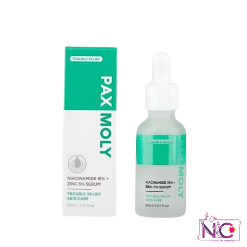 Pax Moly Niacinamide 15% + Zinc 5% Serum – 30 ml