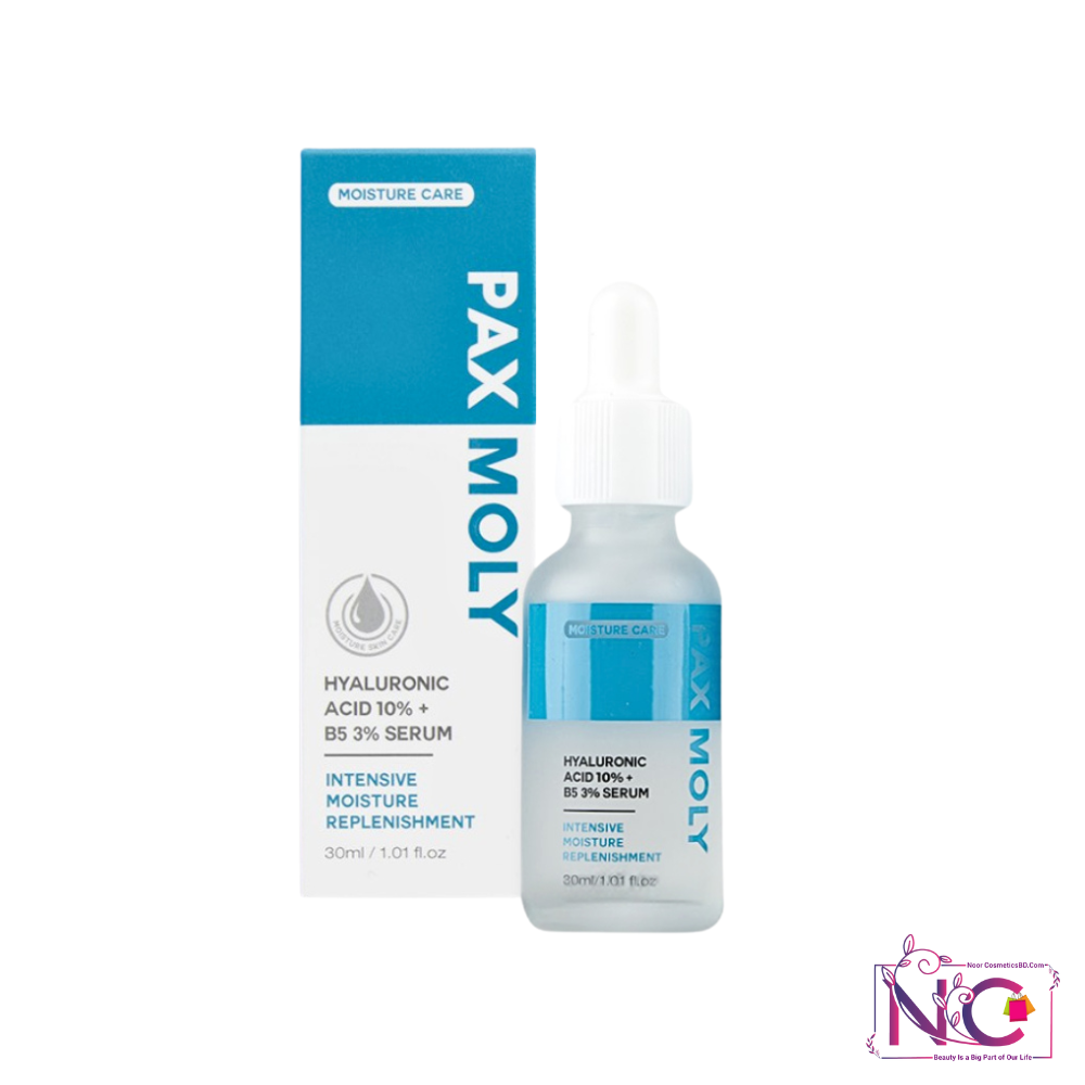 Pax Moly 10% Hyaluronic Acid + 3% B5 Serum – 30ml