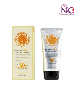 3W Clinic Intensive UV Sunblock Cream SPF50 PA+++ – 70ml